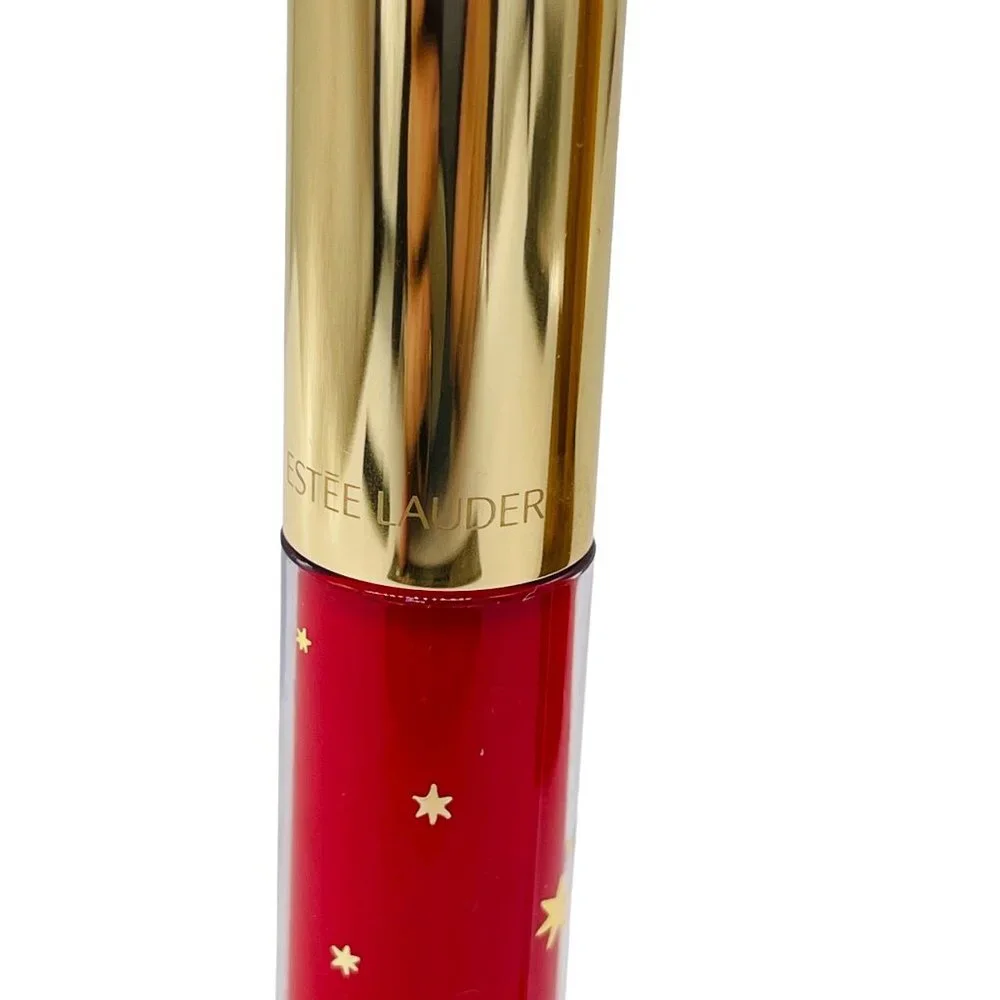 Estee' Lauder Lip Gloss and Pencil 2022 Season Holiday Reds!